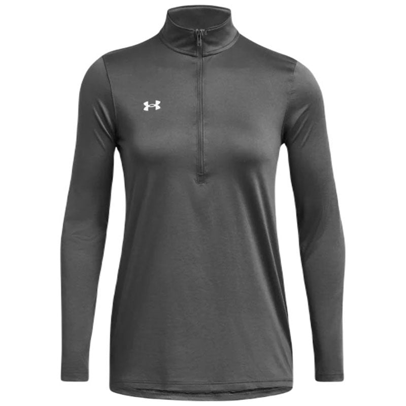 Under Armour Women's Castlerock/White Team Tech 1/2 Zip - Ideal for Daily Adventures