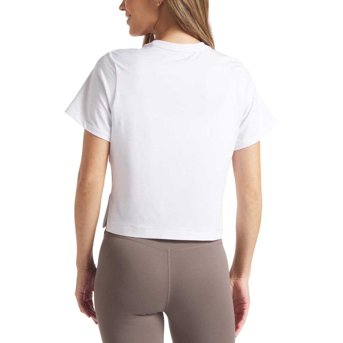 UNRL Women's Chic White Boxy Ultra Tee