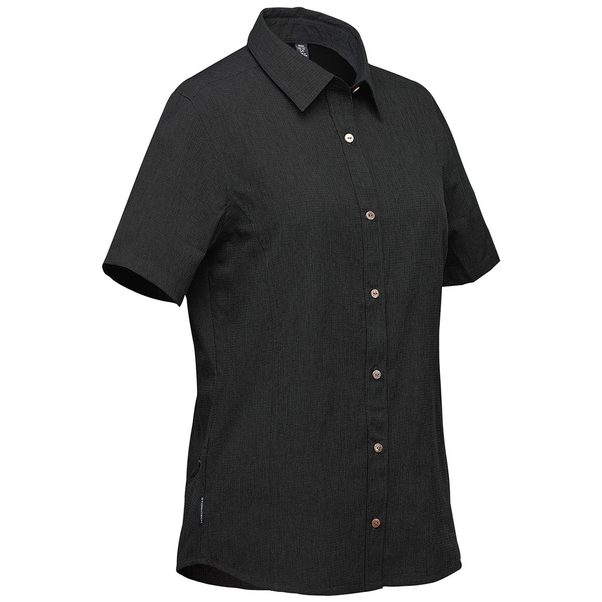 Stormtech Women's Stylish Black Azores Quick - Dry Shirt