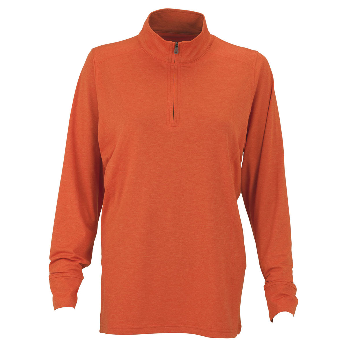 Vantage Women's Stunning Orange Zen Golf Pullover