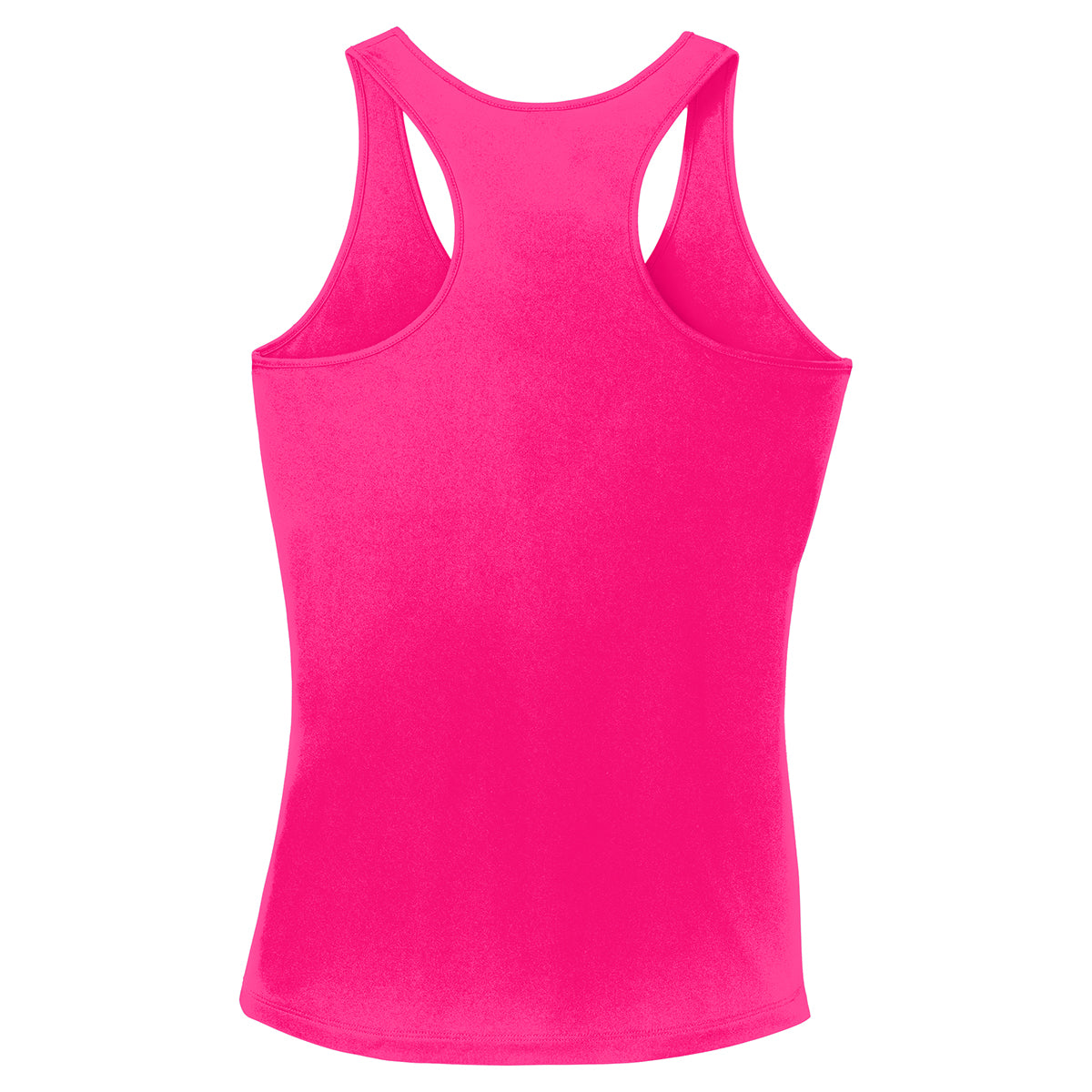 Sport-Tek Women's Stunning Neon Pink PosiCharge Competitor Racerback Tank - A Must-Have!