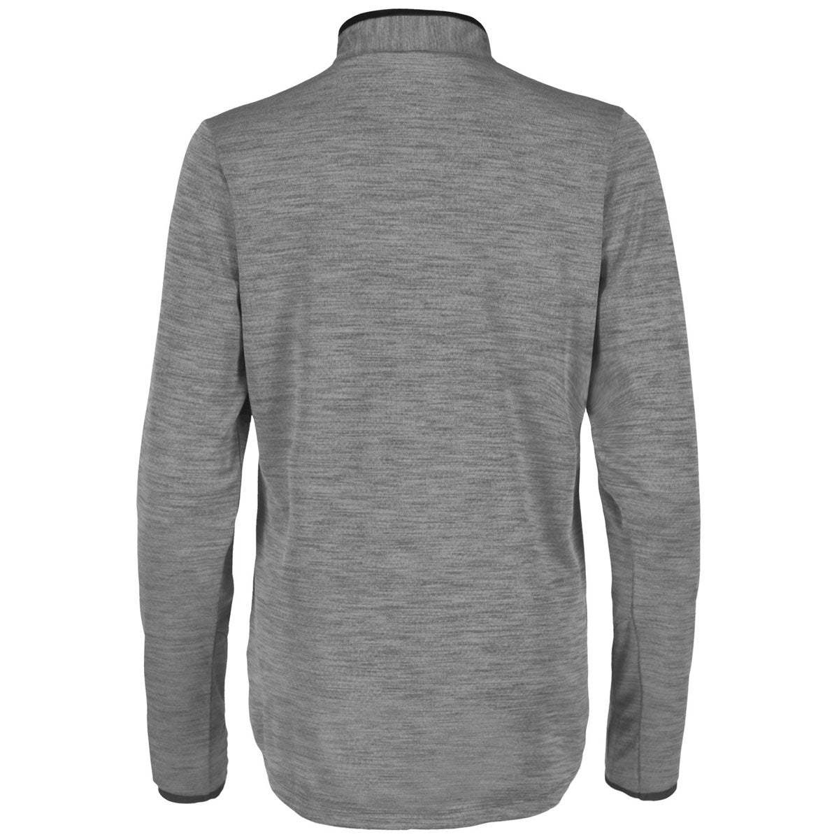 Elevate Women's Stylish Heather Dark Charcoal Mather Knit Half Zip - A Must-Have!