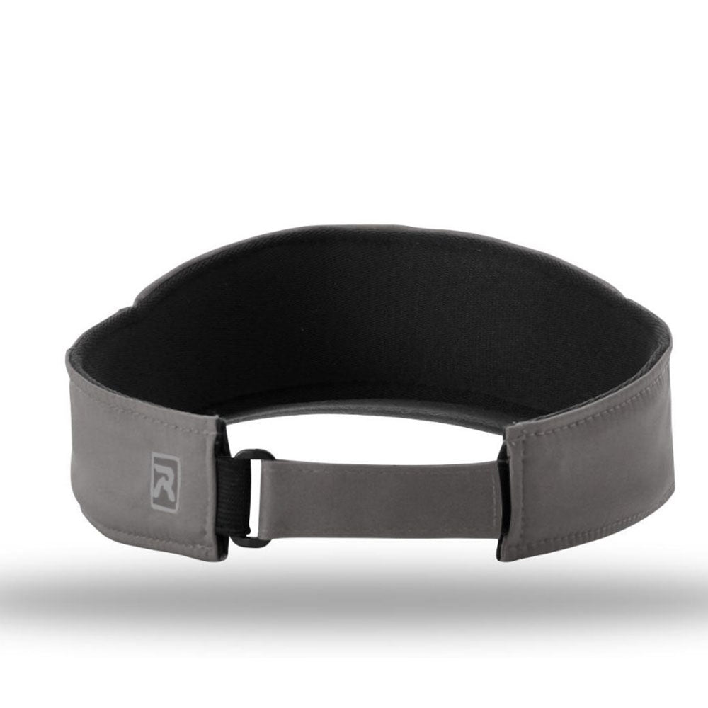 Richardson Charcoal Lite Softball Visor: Customizable & Stylish