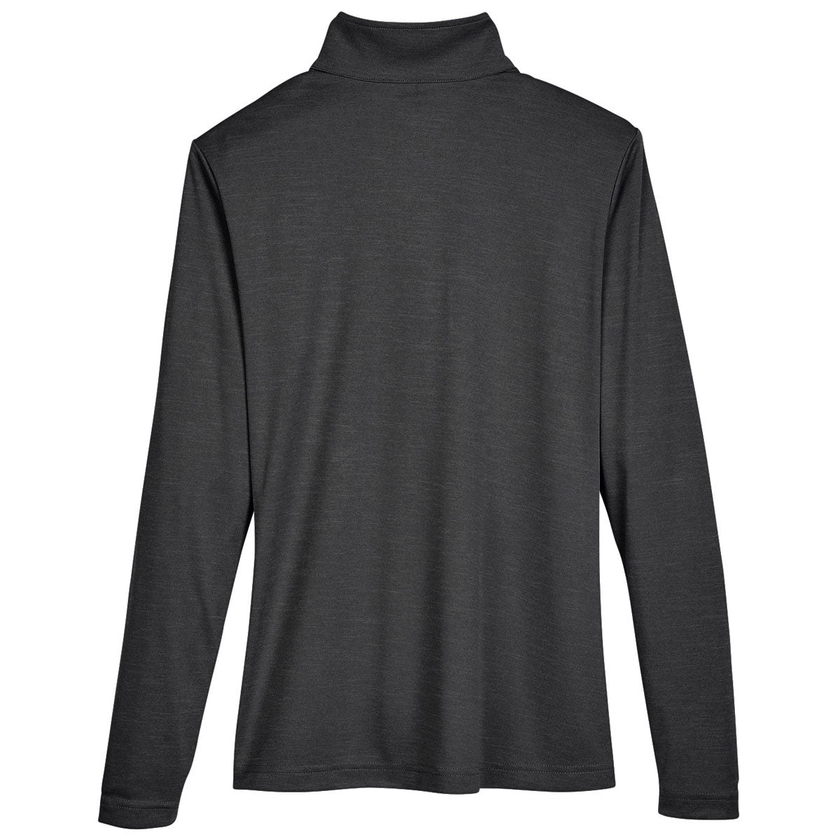 Team 365 Women's Black Heather Zone Sonic Heather Performance Quarter-Zip: A Dreamy Branded Apparel