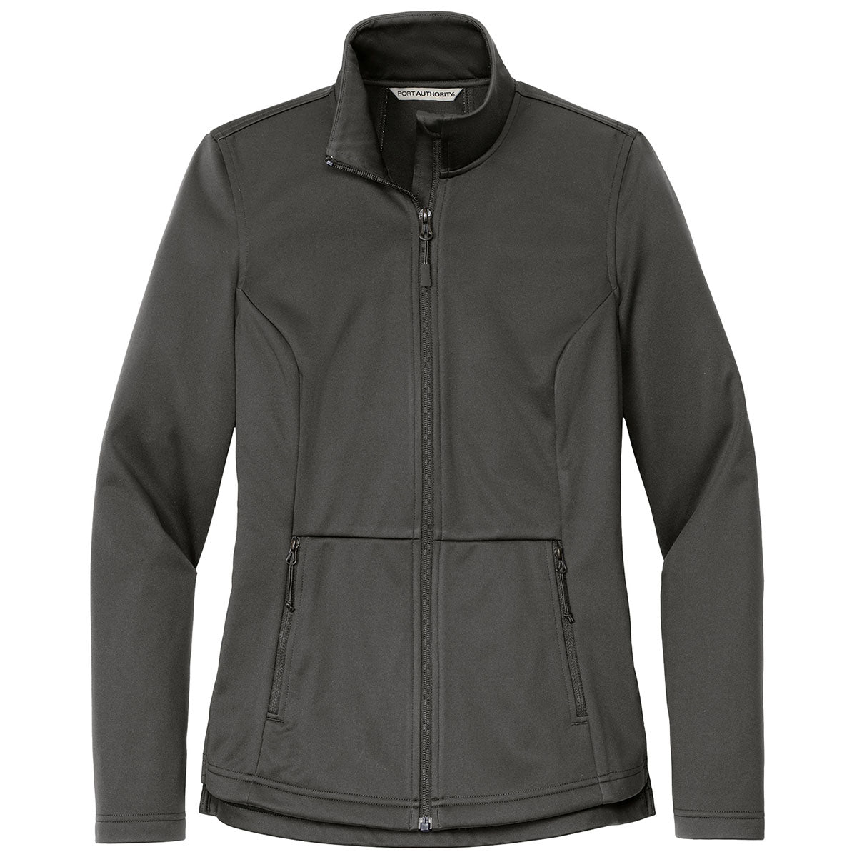 Port Authority Women's Sleek Grey Steel Flexshell Jacket
