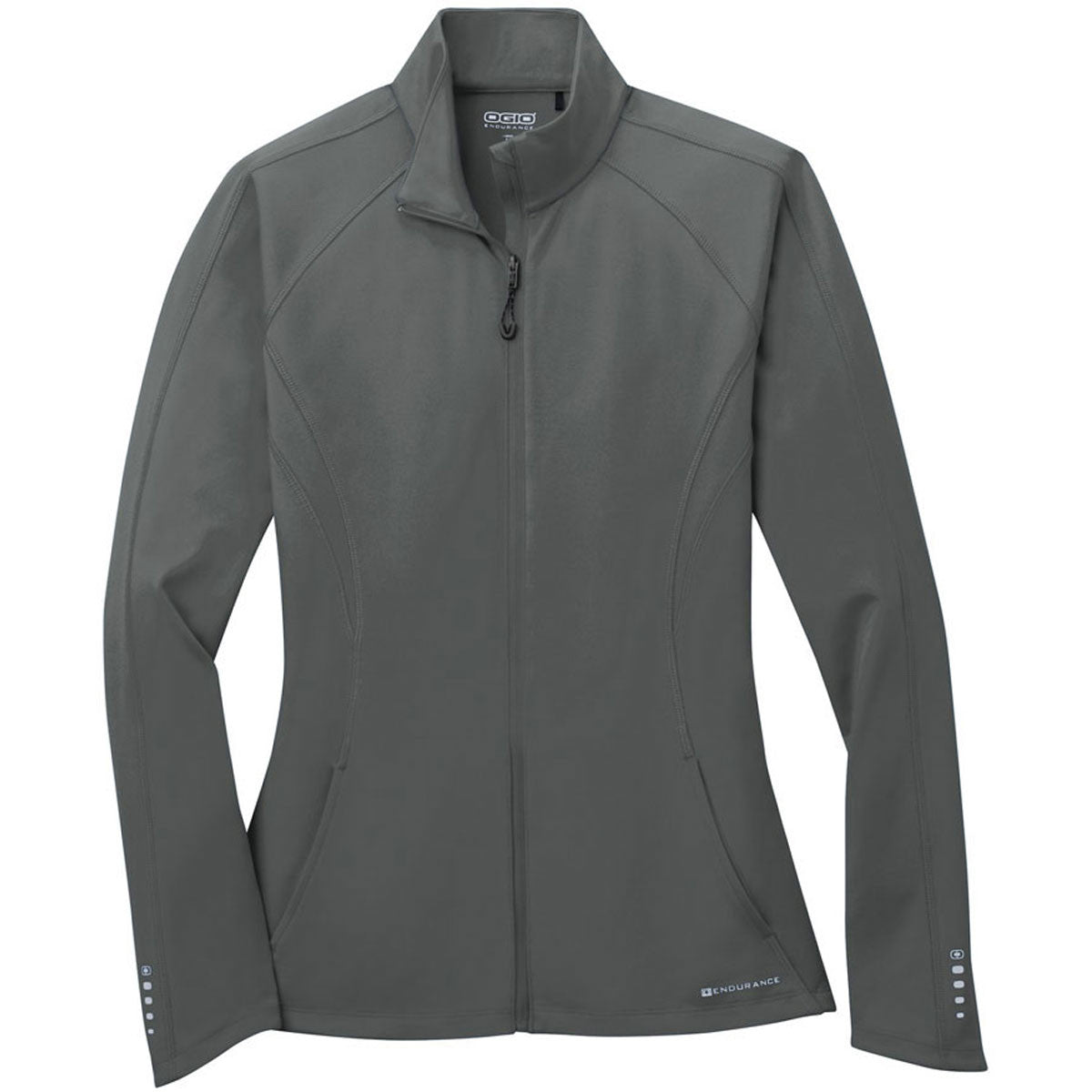 OGIO Endurance Women's Grey Radius Full-Zip Gear - A Must-Have for Outdoor Enthusiasts!