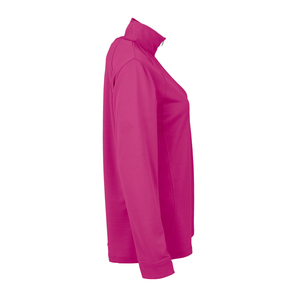 Vansport Women's Alluring Berry Pink Mesh 1/4-Zip Tech Pullover