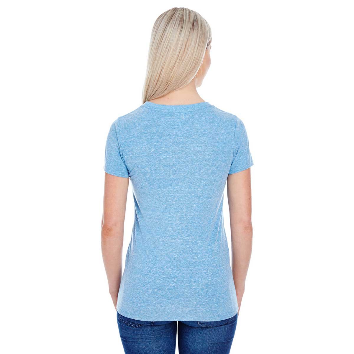 Threadfast Women's Royal Triblend Short-Sleeve T-Shirt - Perfect for Summer!
