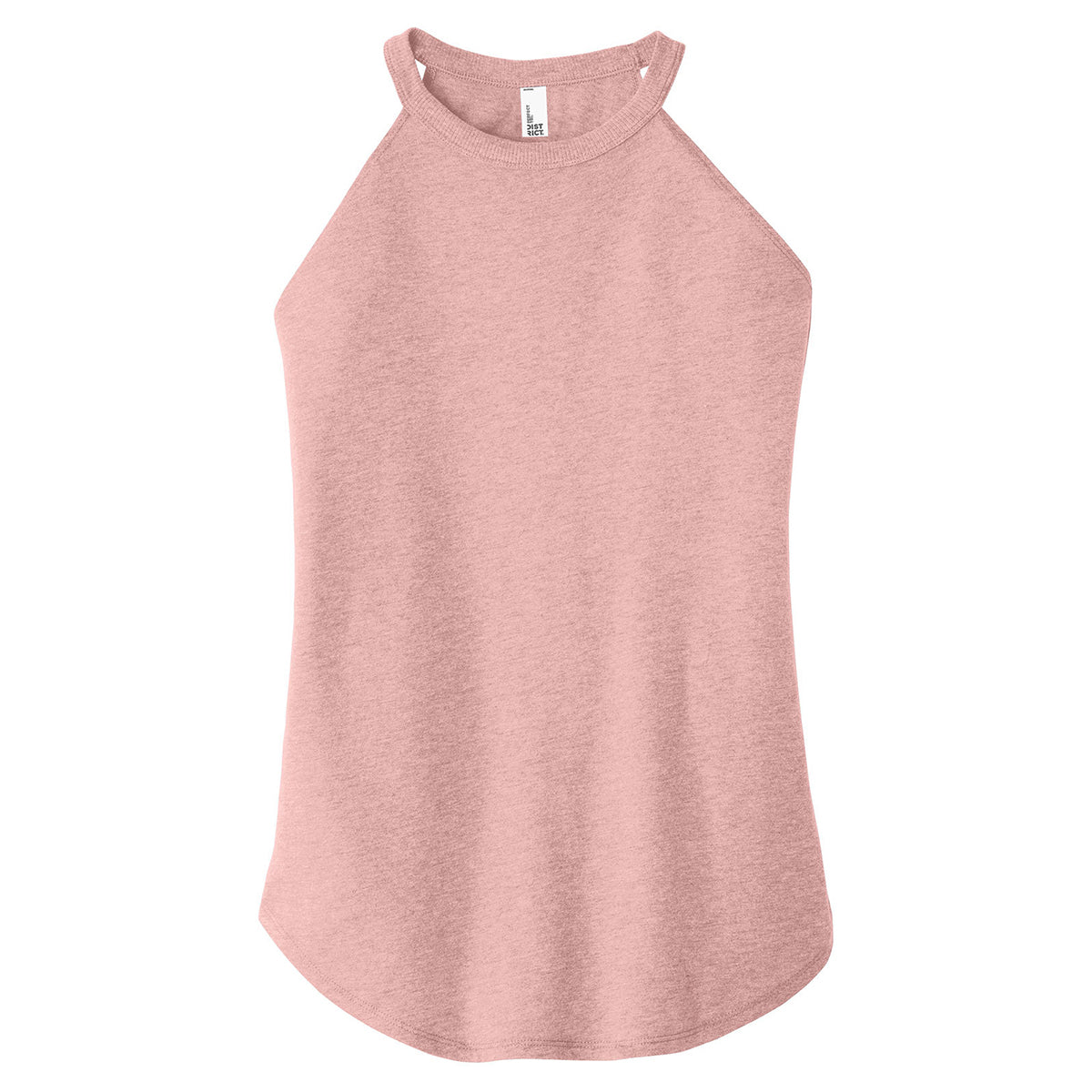 District Women's Blush Frost Tri Rocker Tank - A Perfect Style Statement