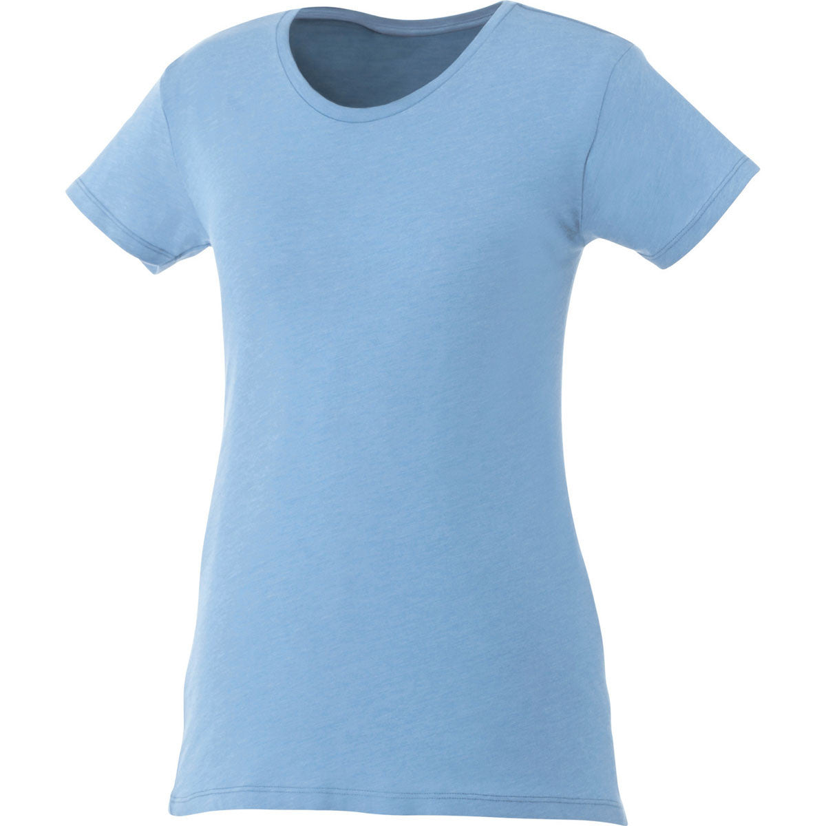 Elevate Women's Sky Heather Bodie Short Sleeve T-Shirt - A Must-Have for Women
