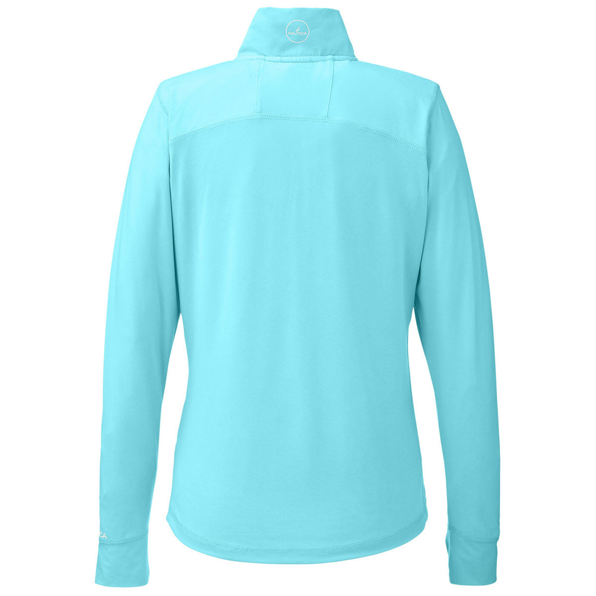 Nautica Women's Sea Mist Saltwater Stylish Quarter-Zip Pullover