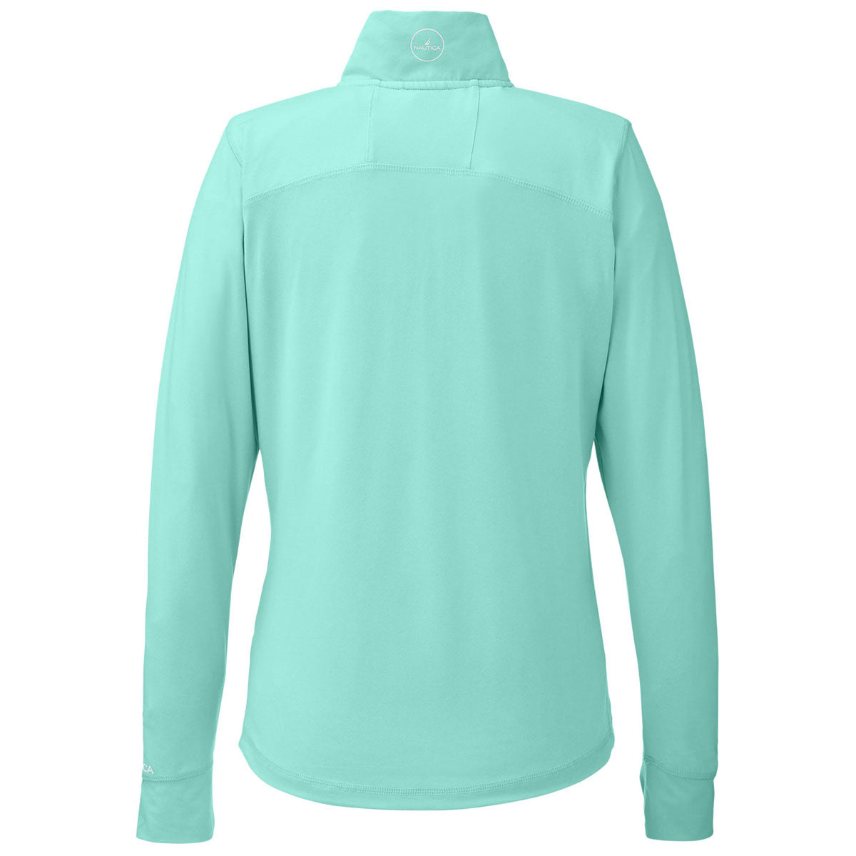 Nautica Women's Stylish Cool Mint Saltwater Quarter-Zip Pullover