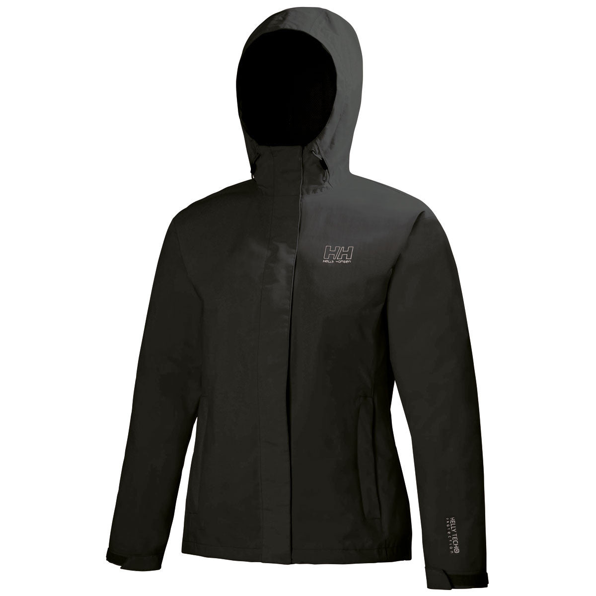 Helly Hansen Women's Stylish Black Seven J Jacket - Stay Dry in Any Adventure!