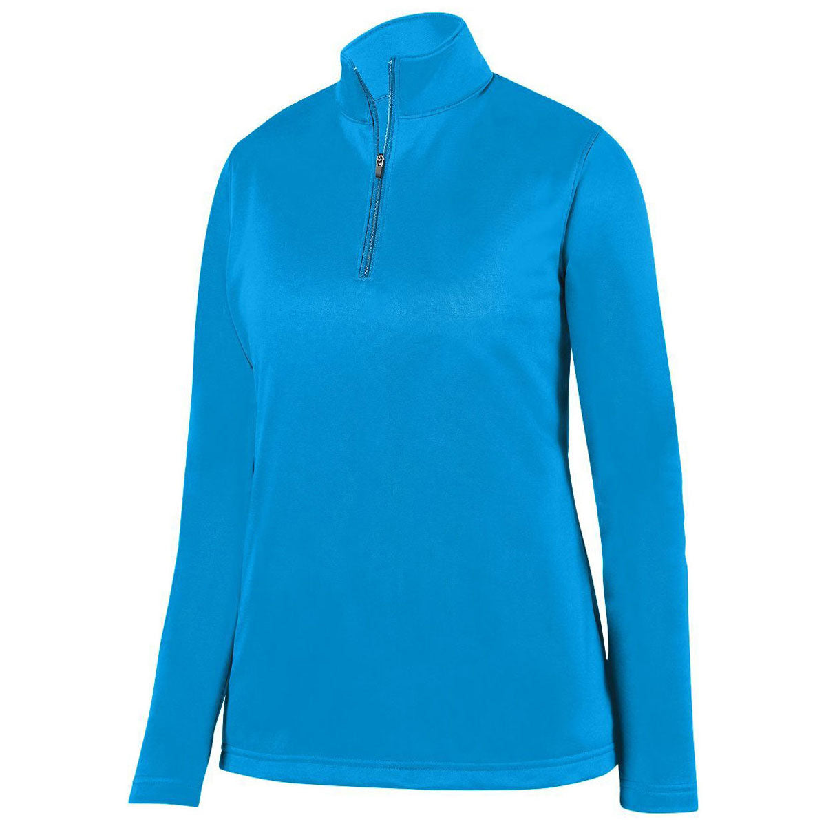 Augusta Women's Stunning Power Blue Wicking Fleece Pullover