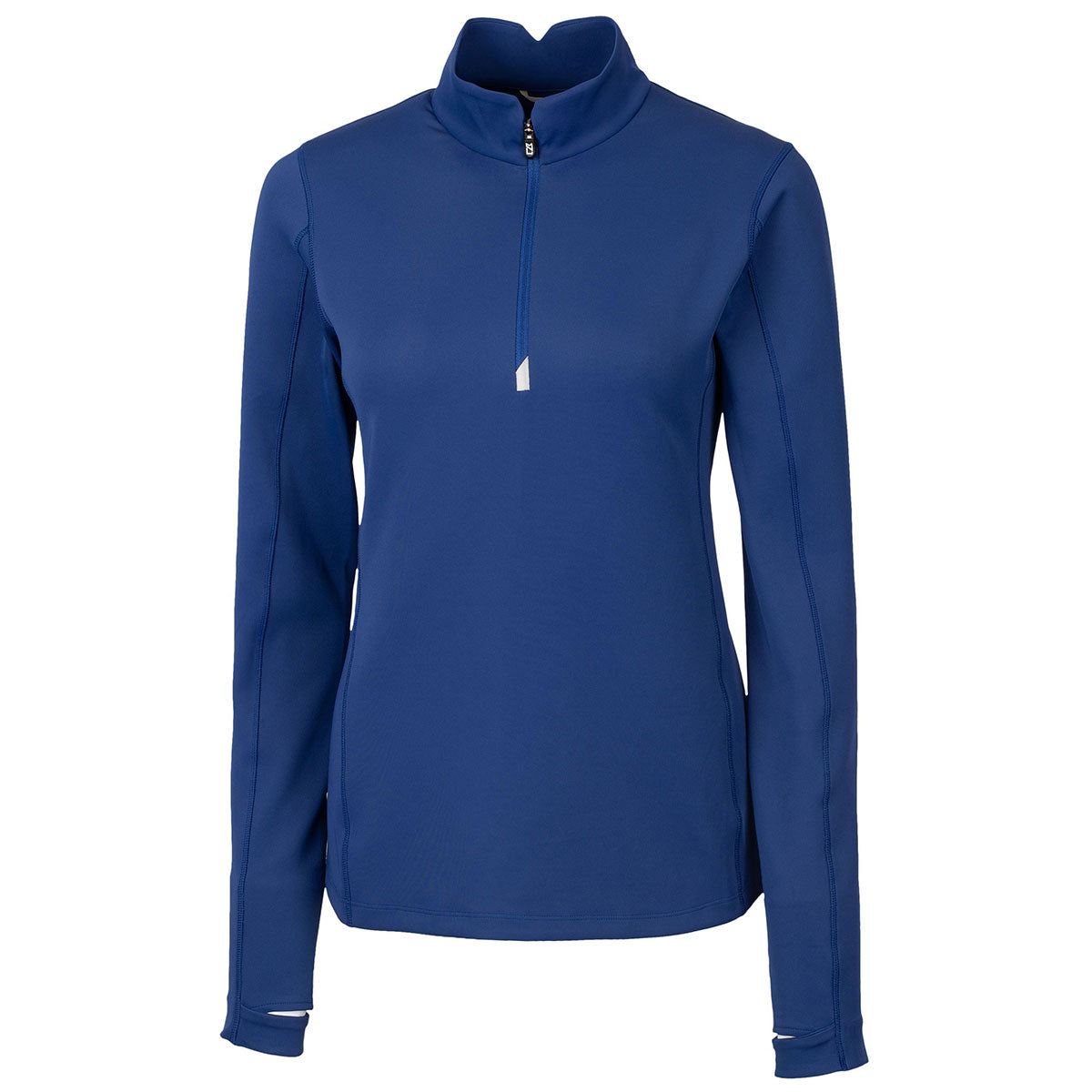 Cutter & Buck Women's Tour Blue DryTec Traverse Half-Zip: The Perfect Golf and Corporate Event Top