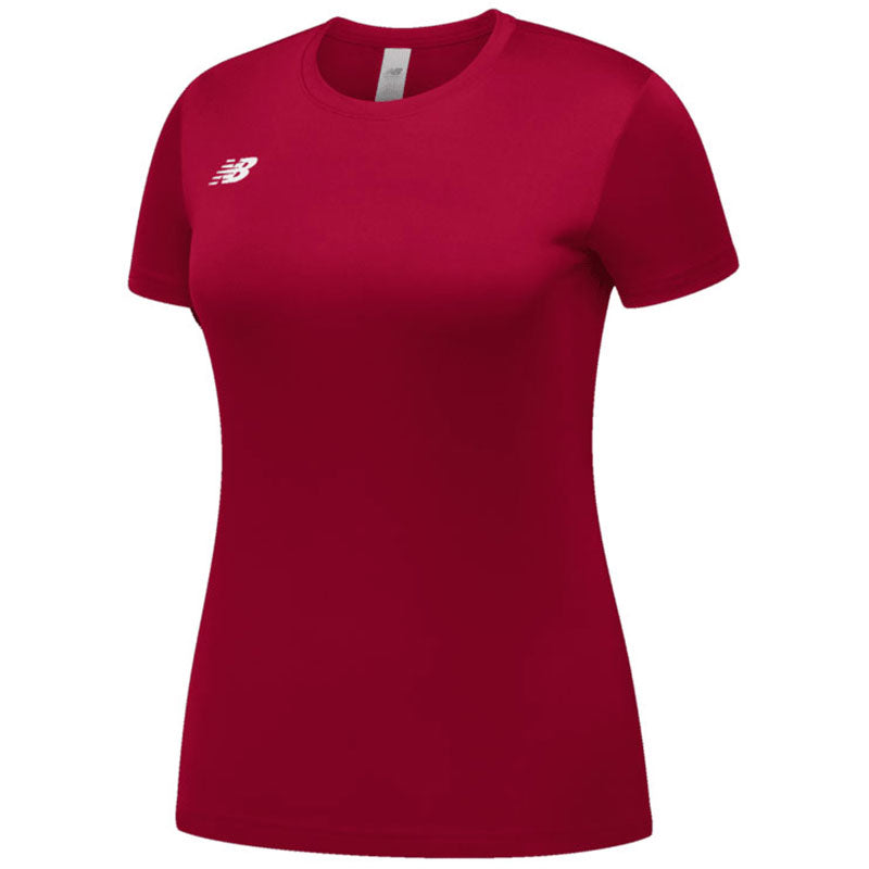 New Balance Women's Cardinal Brighton Team Jersey - Stand Out in Style!