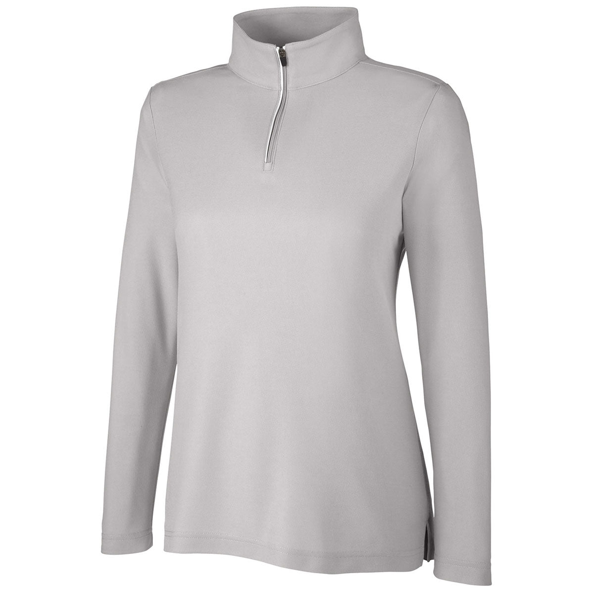 Core 365 Women's Platinum Fusion ChromaSoft Pique Quarter-Zip - Stylish and Functional Apparel
