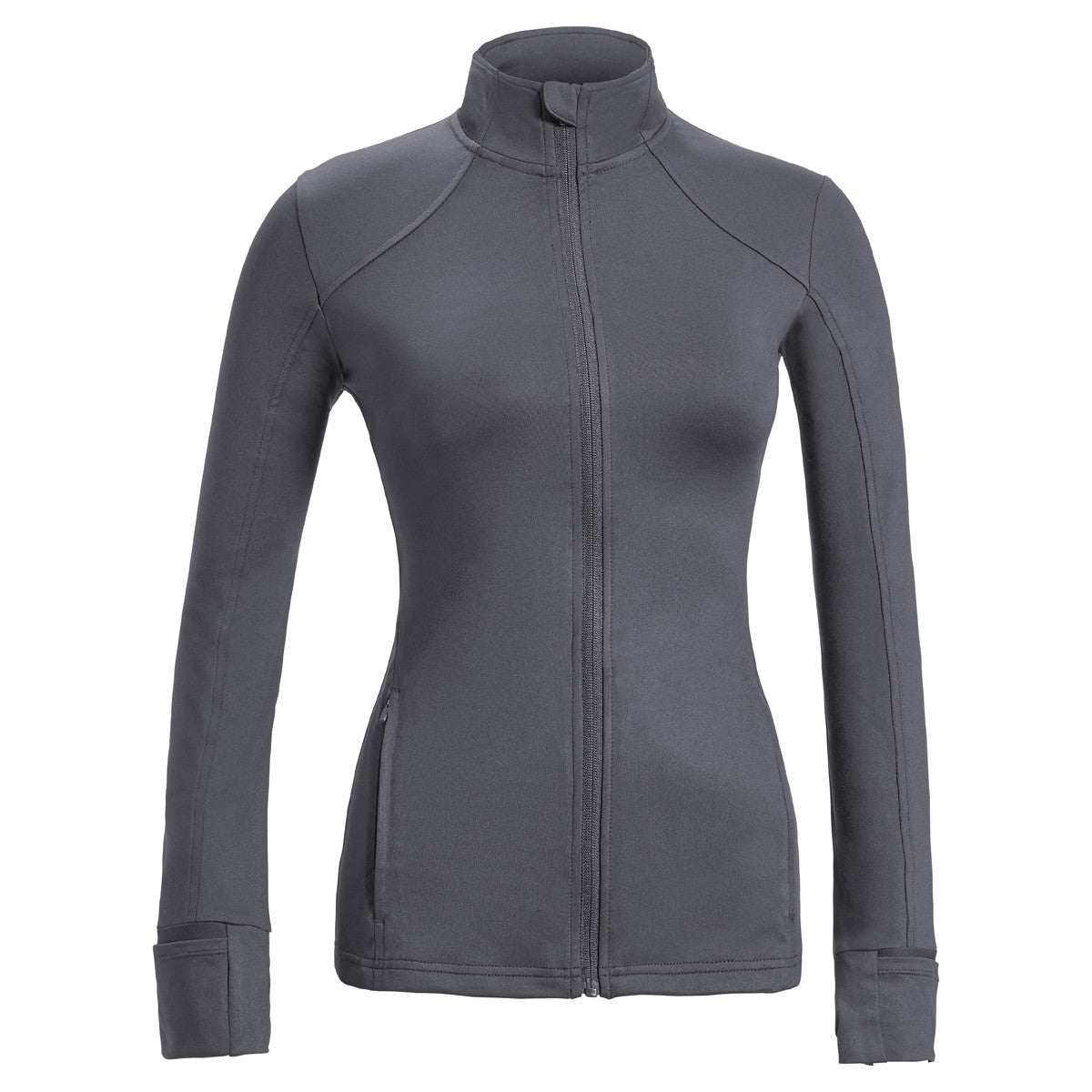 Expert Women's Graphite Full Zip Training Jacket - Your Ultimate Workout Companion