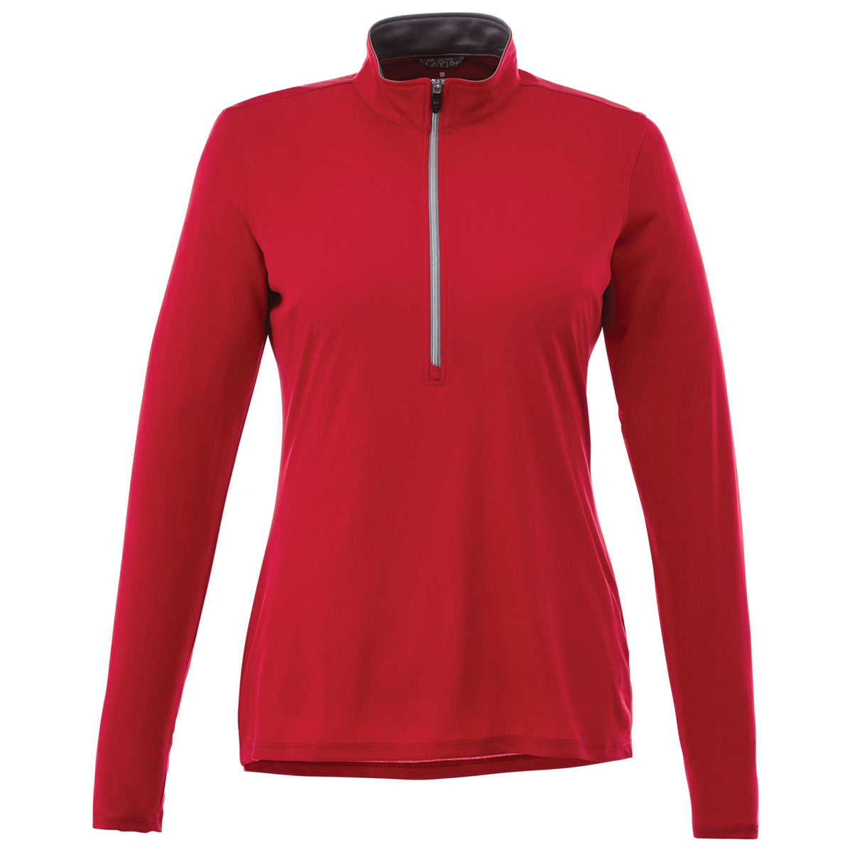 Elevate Women's Red Vega Tech Stylish Half Zip - Ideal Gift!