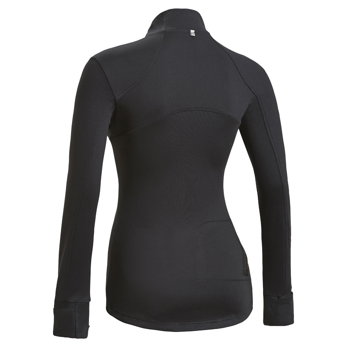 Stylish Expert Women's Black Full Zip Training Jacket