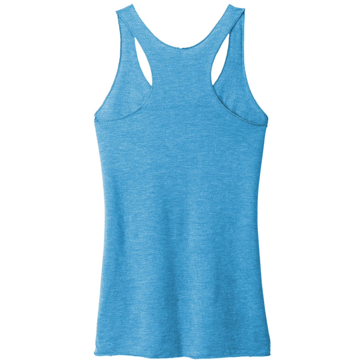 Next Level Women's Stunning Vintage Turquoise Tri - Blend Racerback Tank