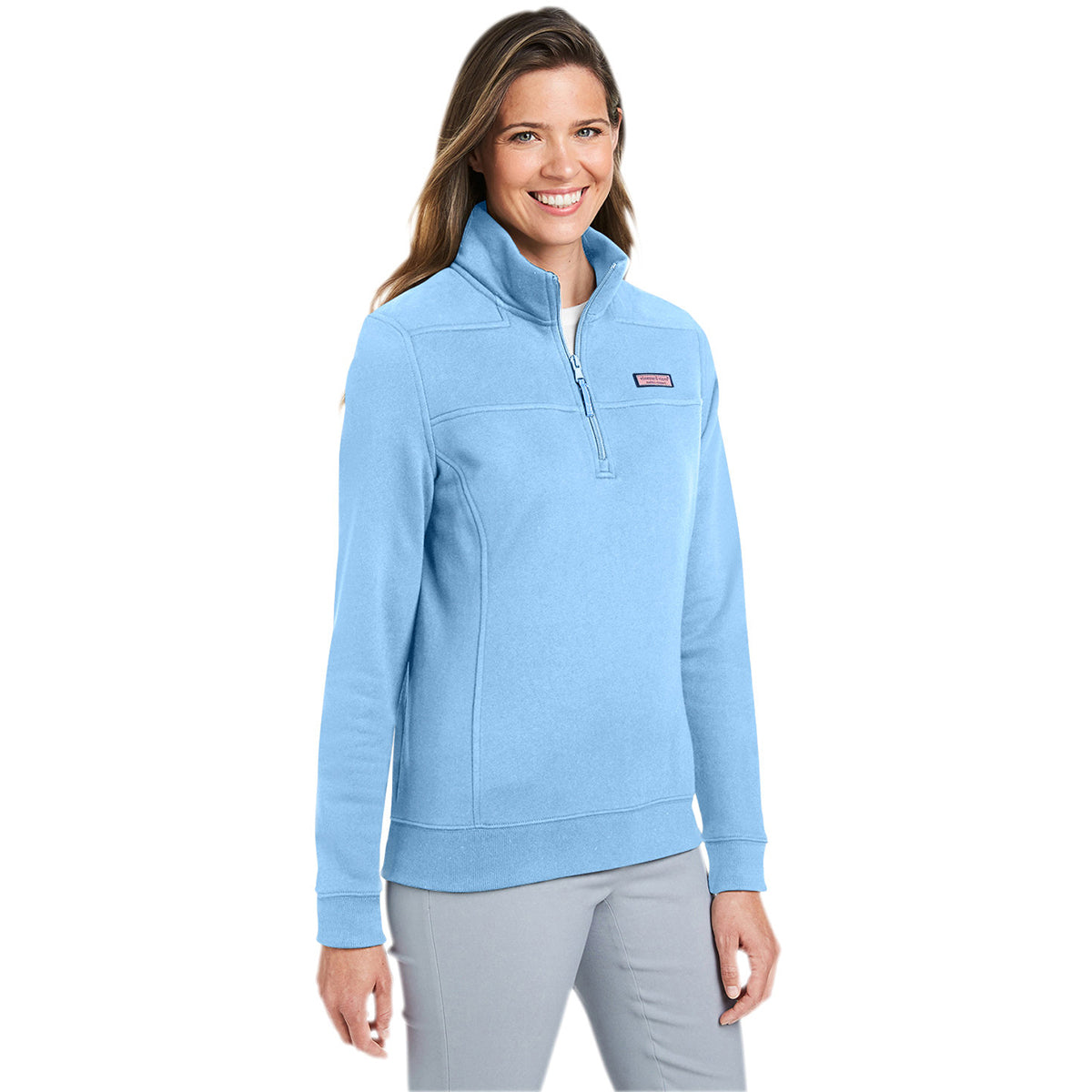 Vineyard Vines Women's Jake Blue Collegiate Shep Shirt - Customizable Style!