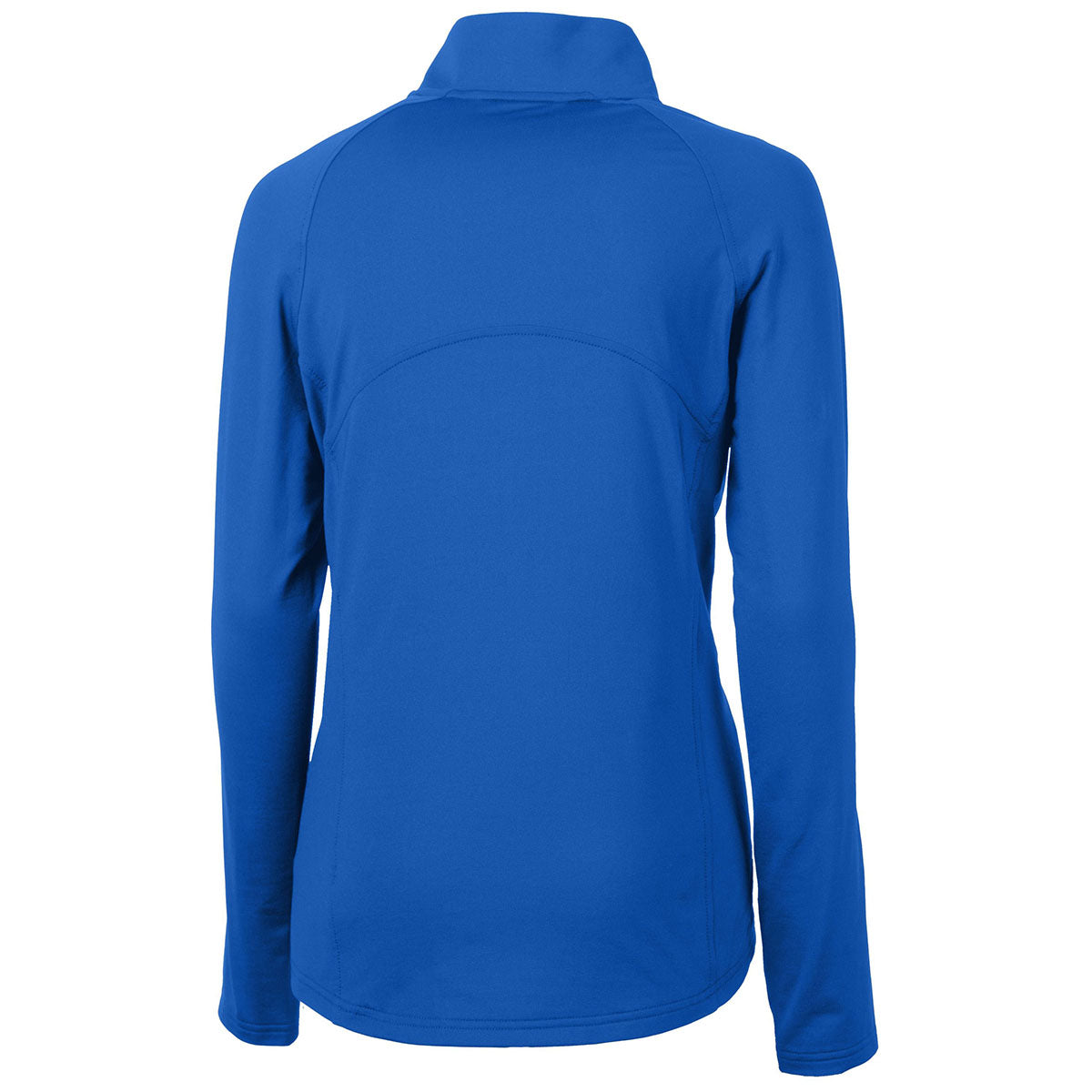 Cutter & Buck Women's Tour Blue Adapt Eco Knit Recycled Half Zip Pullover - Stylish and Sustainable