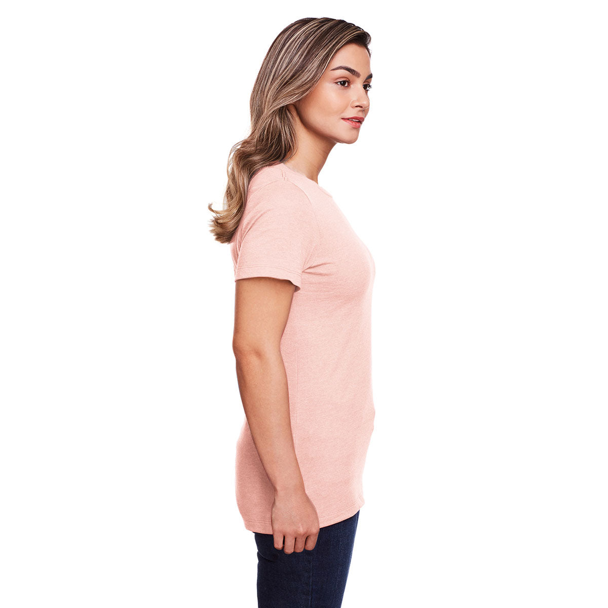 Gildan Women's Stunning Dusty Rose Softstyle CVC T-Shirt