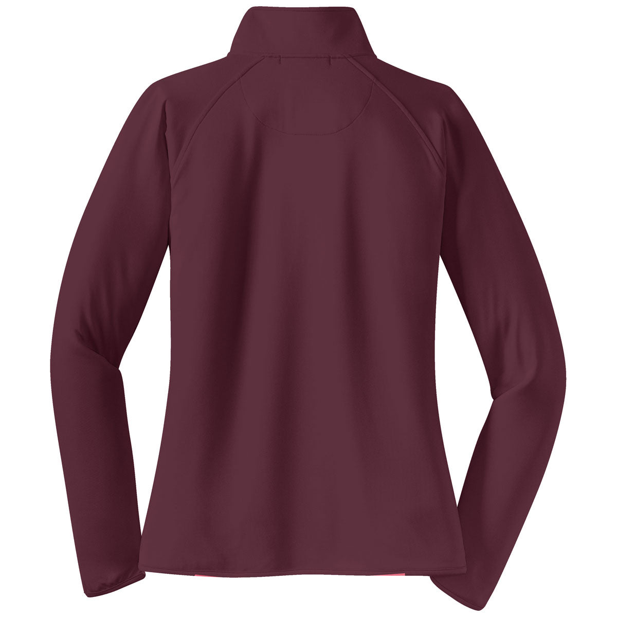 Sport-Tek Women's Stunning Maroon Sport-Wick Stretch 1/4-Zip Pullover