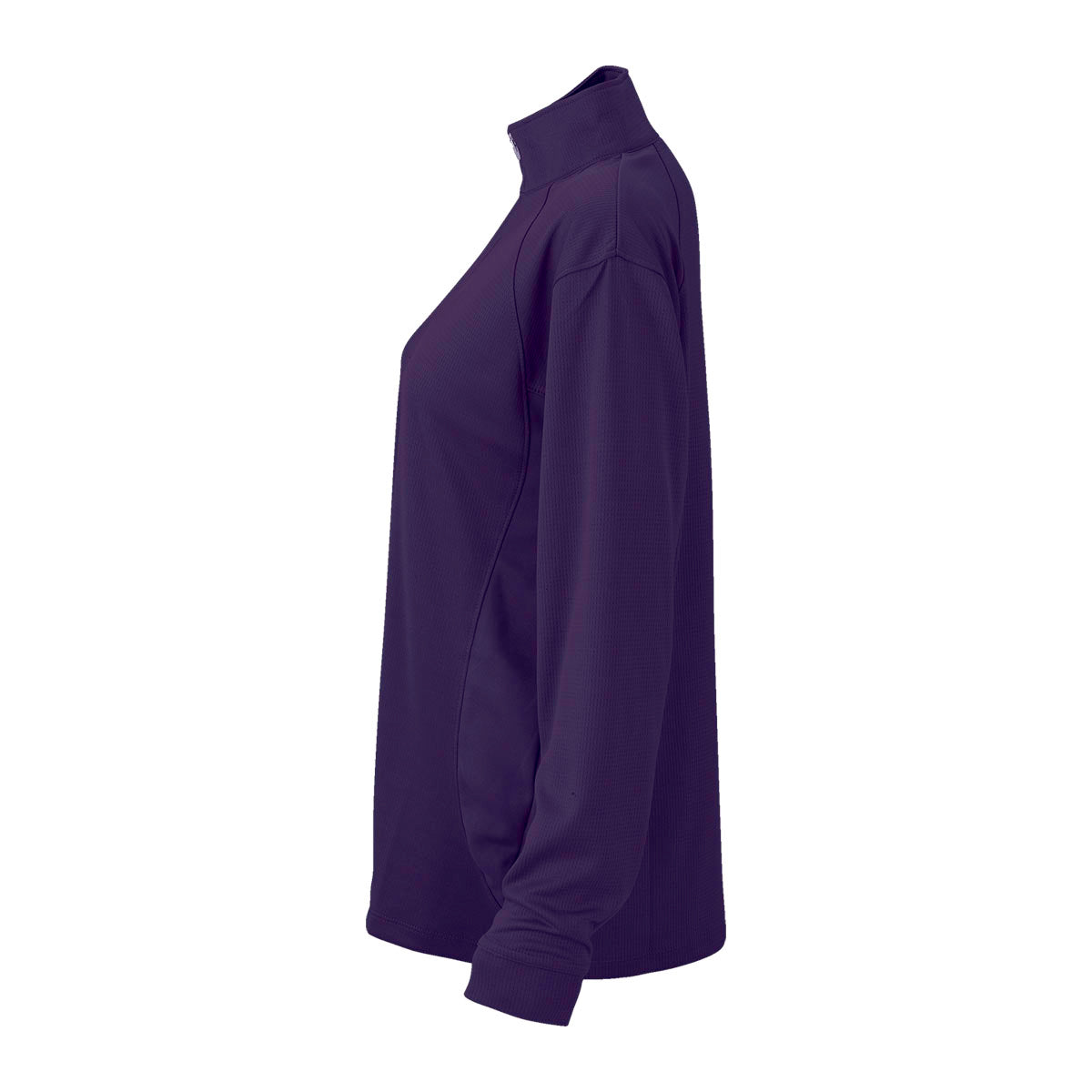 Vansport Women's Stunning Purple Mesh 1/4-Zip Tech Pullover