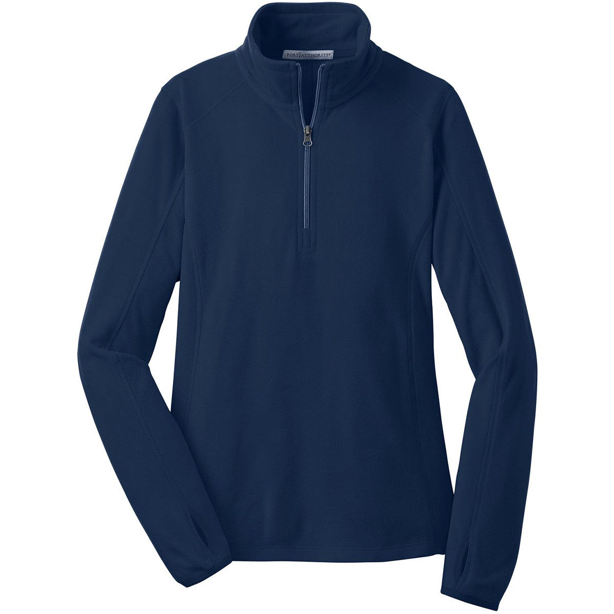 Port Authority Women's True Navy Microfleece 1/2-Zip Pullover: The Ultimate Comfort Essential