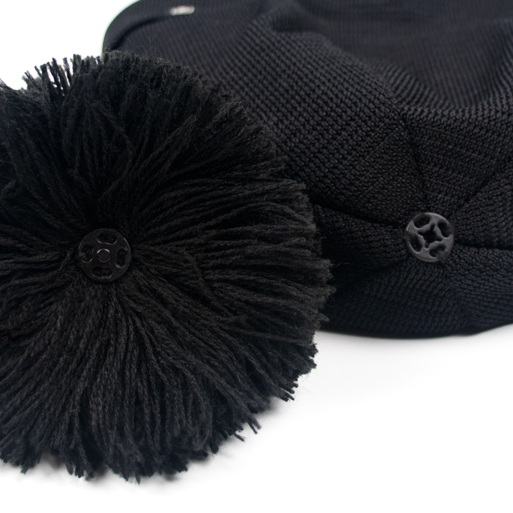 Zusa Black Hyland Knit Beanie - 48-Hour Warmth