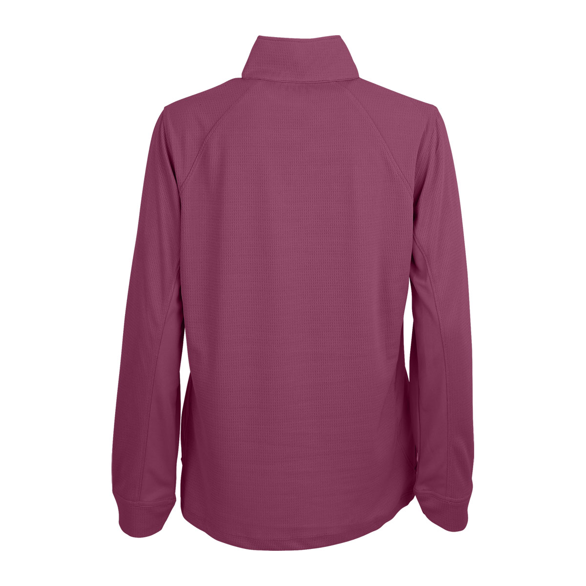Vansport Women's Alluring Berry Pink Mesh 1/4-Zip Tech Pullover