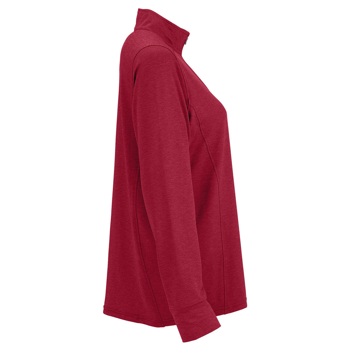 Vantage Women's Red Zen Golf Sport Pullover - Stand Out in Style!