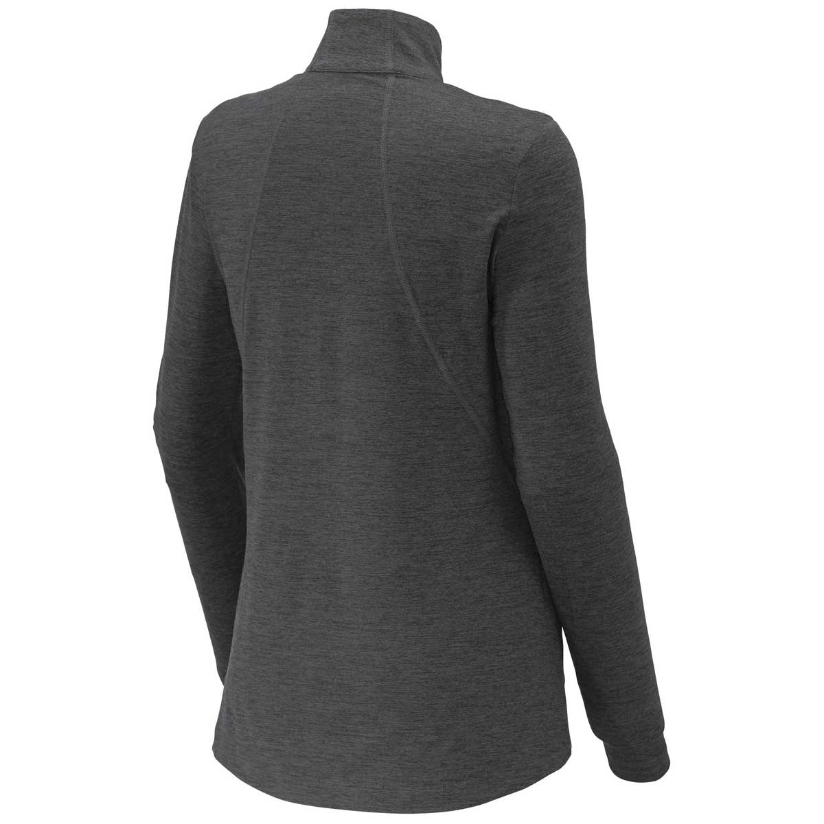 Sport-Tek Women's Graphite Heather Exchange 1.5 Long Sleeve Half Zip - A Must-Have Activewear!