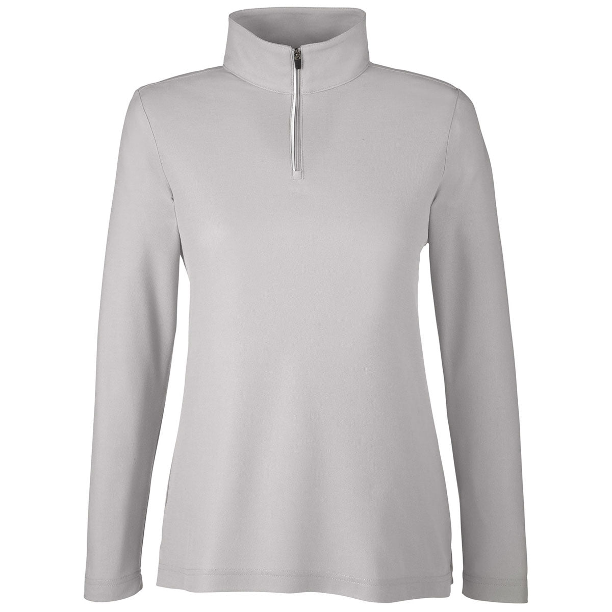 Core 365 Women's Platinum Fusion ChromaSoft Pique Quarter-Zip - Stylish and Functional Apparel
