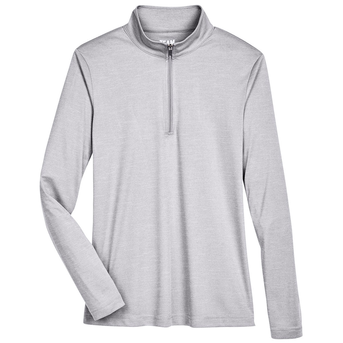 Team 365 Women's Athletic Sonic Heather Performance Quarter-Zip: A Dream Apparel!