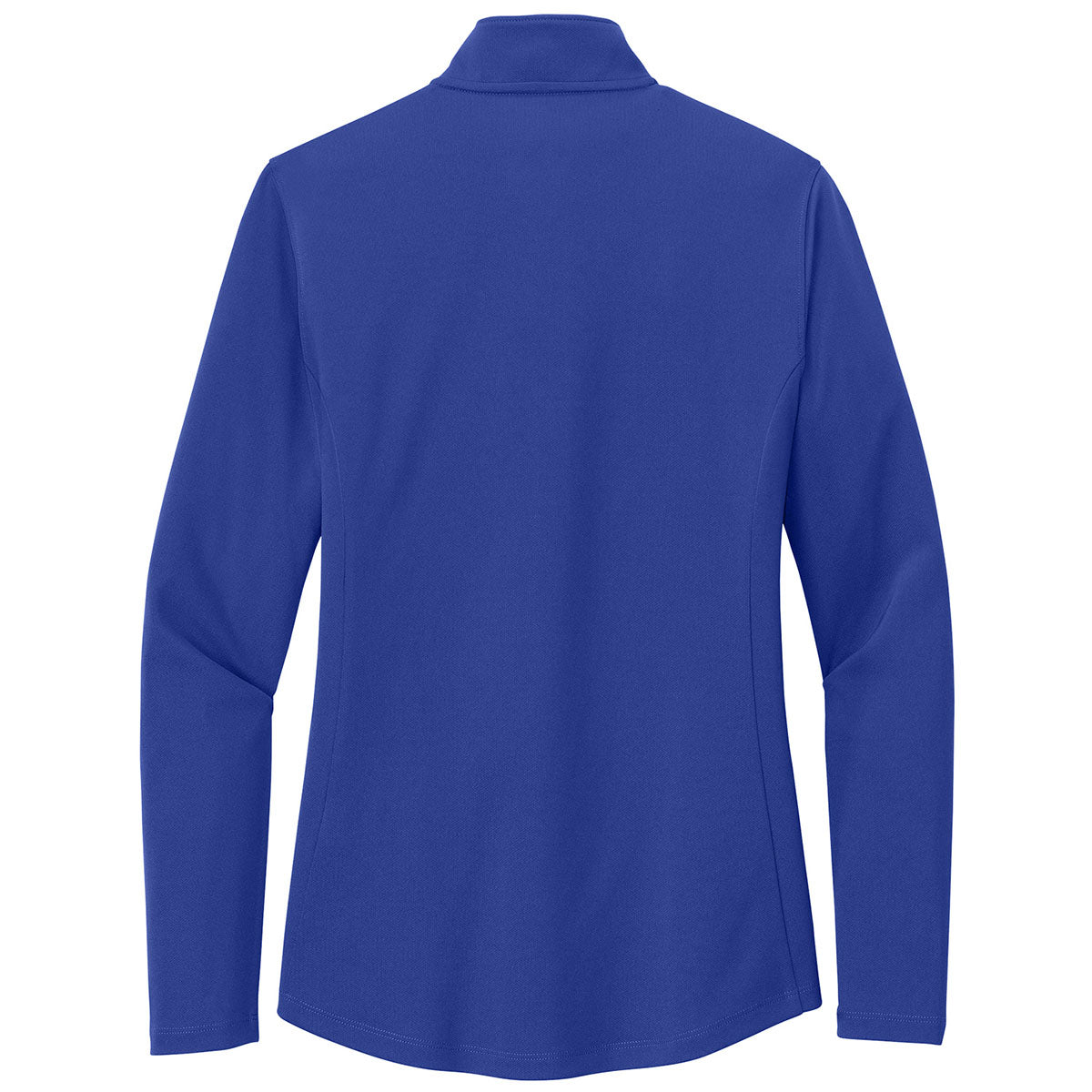 Port Authority Women's True Royal Dry Zone UV Micro-Mesh 1/4 Zip - The Ultimate Activewear!