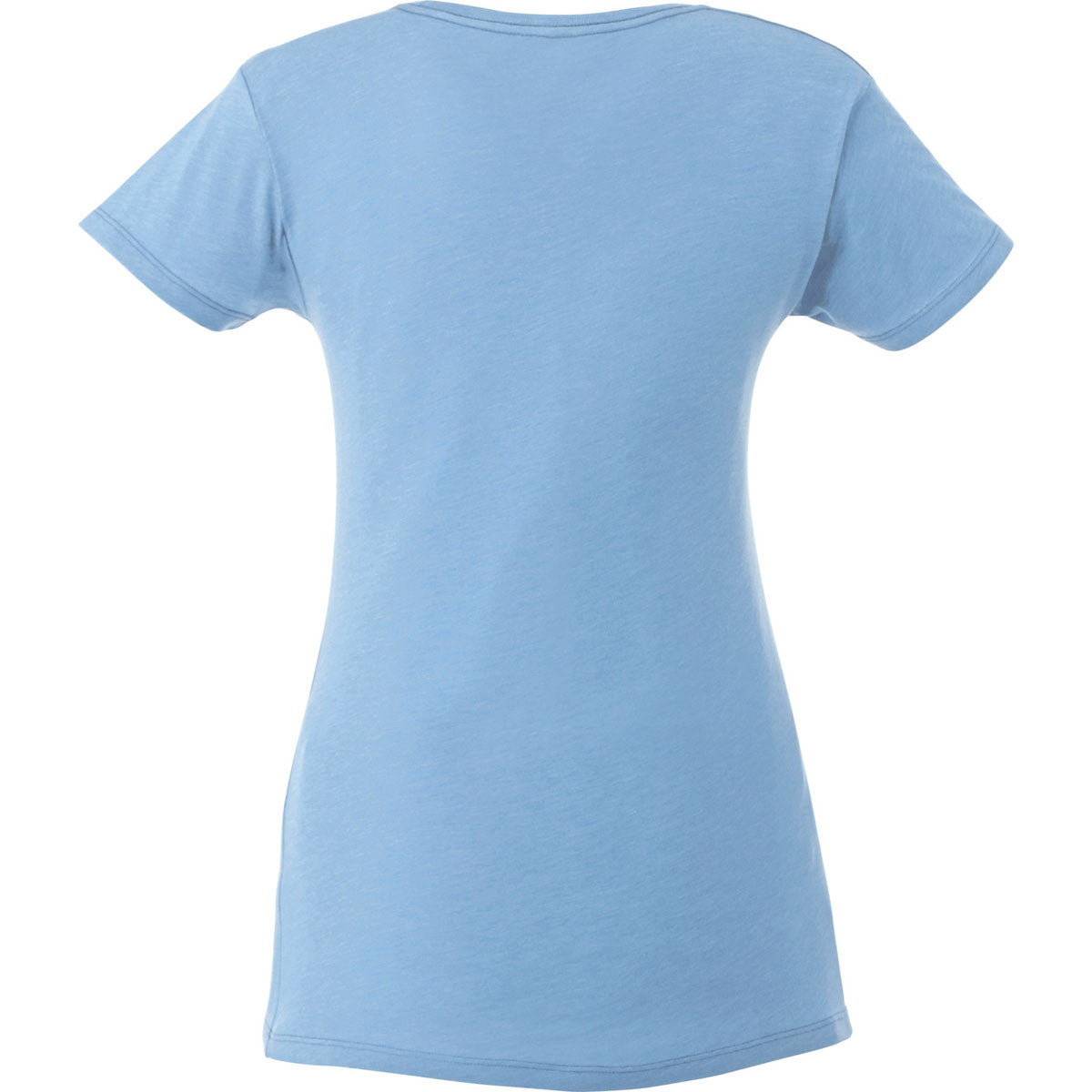 Elevate Women's Sky Heather Bodie Short Sleeve T-Shirt - A Must-Have for Women