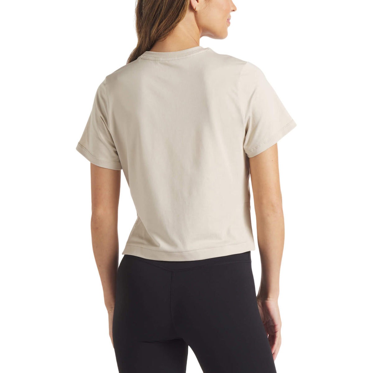 UNRL Women's Sand Boxy Ultra-Chic Tee