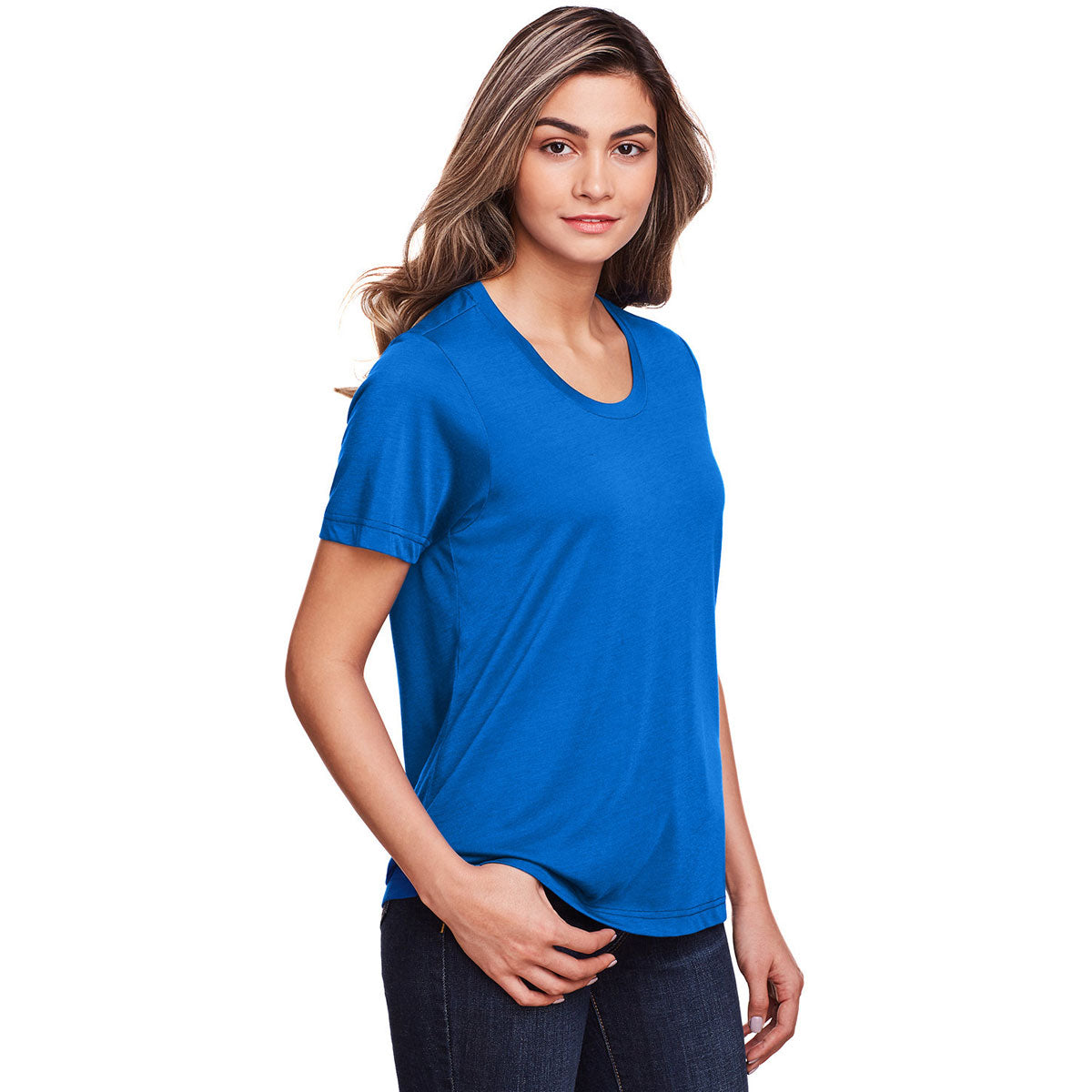 Core 365 Women's True Royal Fusion ChromaSoft Performance T-Shirt - Your Ideal Active Wear