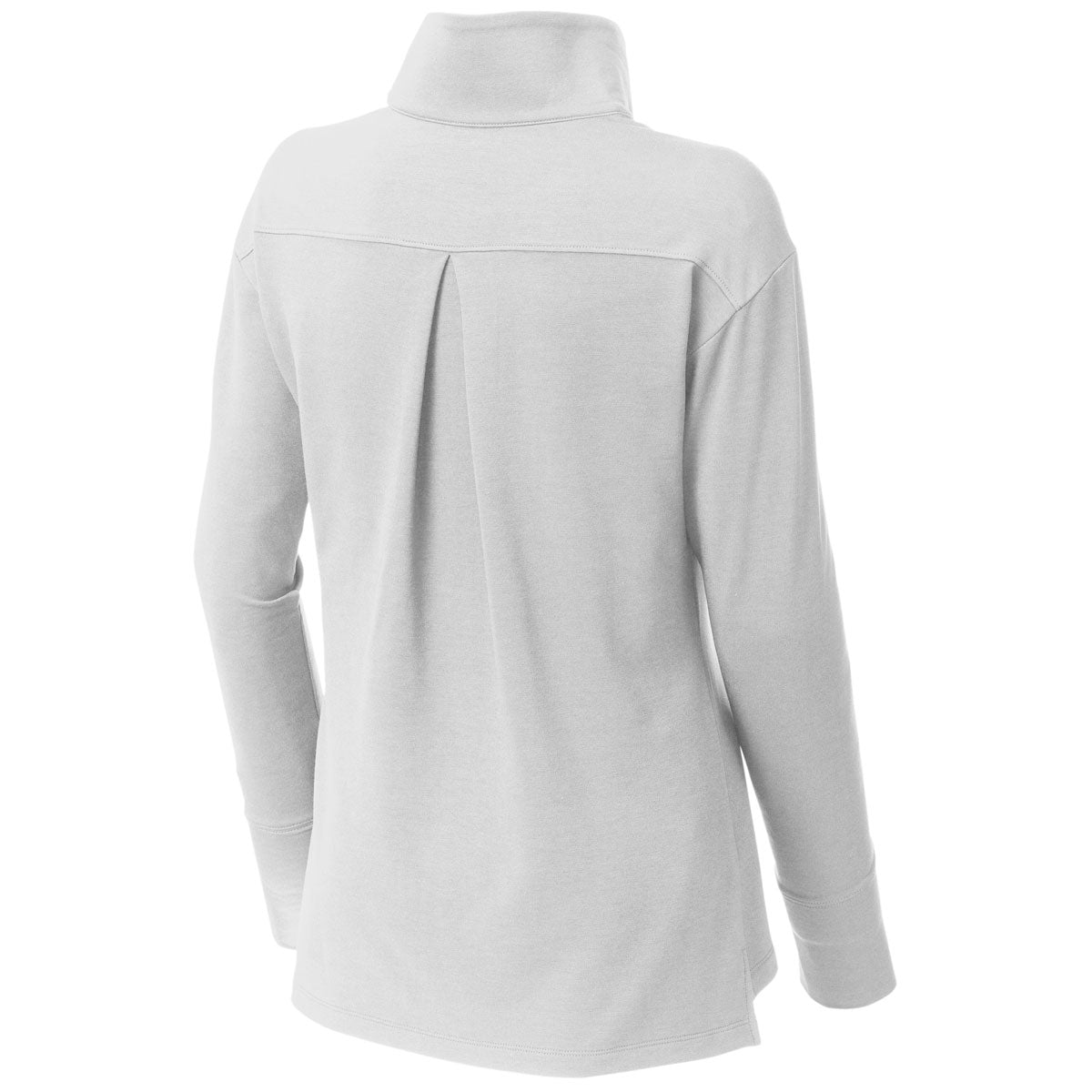 Sport-Tek Women's Stunning White Sport-Wick Flex 1/4-Zip Fleece