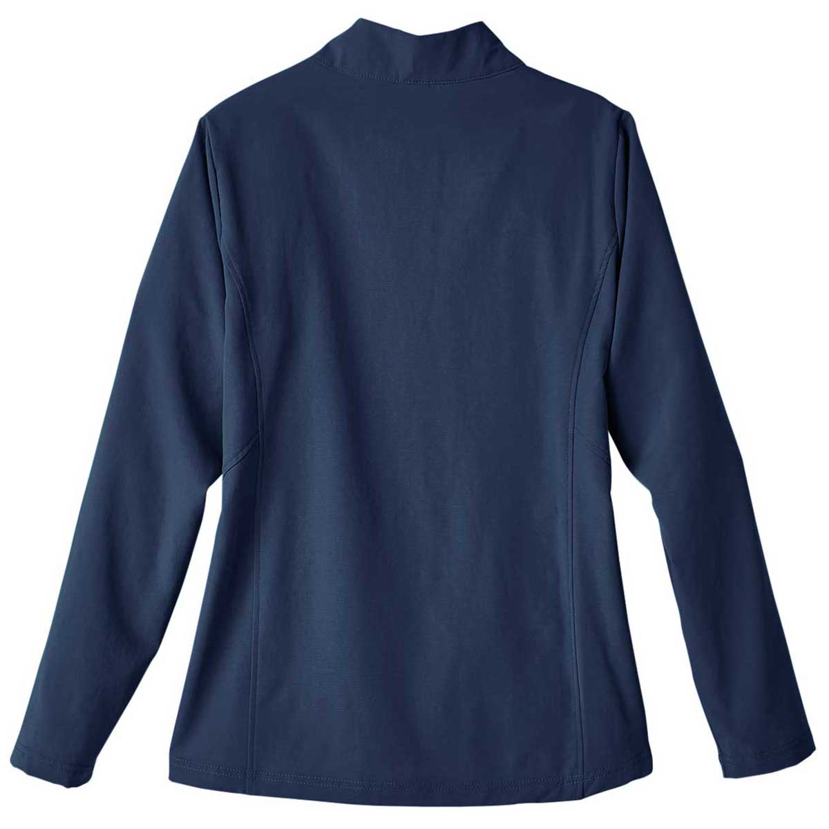 North End Women's Stunning Navy/Carbon Quest Stretch Quarter-Zip Jacket